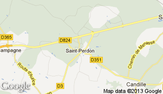 Plan de Saint-Perdon