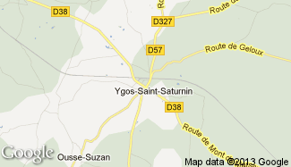 Plan de Ygos-Saint-Saturnin