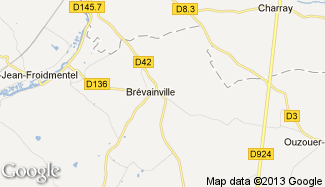 Plan de Brévainville