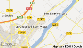 Plan de La Chaussée-Saint-Victor