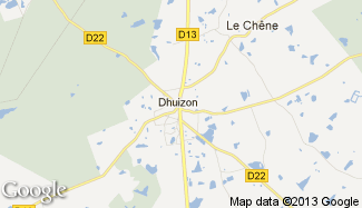 Plan de Dhuizon