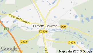 Plan de Lamotte-Beuvron