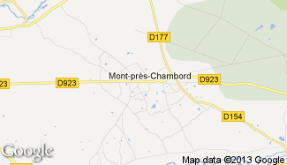 Plan de Mont-près-Chambord