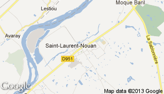 Plan de Saint-Laurent-Nouan