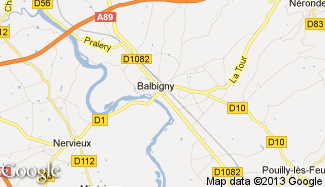 Plan de Balbigny