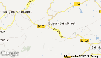 Plan de Boisset-Saint-Priest