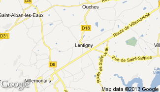 Plan de Lentigny