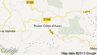 Plan de Rozier-Côtes-d'Aurec