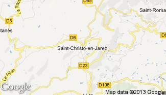 Plan de Saint-Christo-en-Jarez