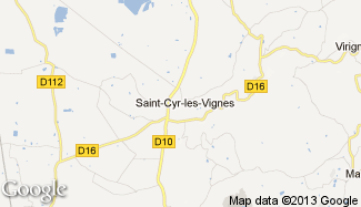 Plan de Saint-Cyr-les-Vignes