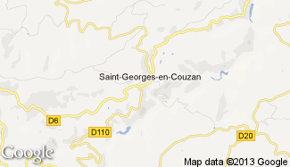 Plan de Saint-Georges-en-Couzan