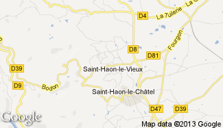 Plan de Saint-Haon-le-Vieux