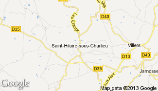 Plan de Saint-Hilaire-sous-Charlieu