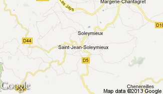 Plan de Saint-Jean-Soleymieux