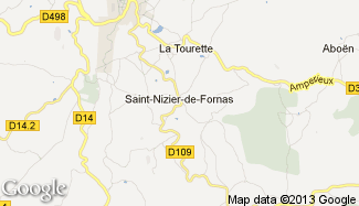 Plan de Saint-Nizier-de-Fornas