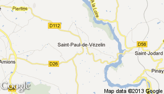 Plan de Saint-Paul-de-Vézelin