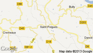 Plan de Saint-Polgues