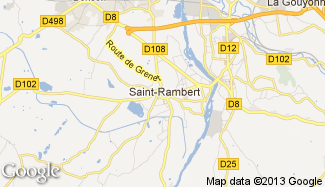 Plan de Saint-Just-Saint-Rambert