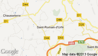 Plan de Saint-Romain-d'Urfé