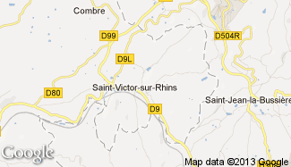 Plan de Saint-Victor-sur-Rhins