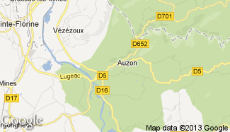 Plan de Auzon