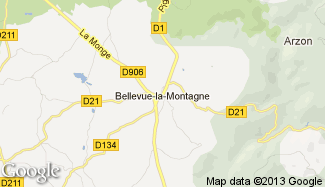 Plan de Bellevue-la-Montagne