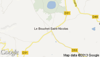Plan de Le Bouchet-Saint-Nicolas
