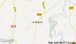 Plan de Le Brignon
