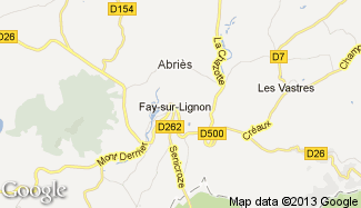 Plan de Fay-sur-Lignon