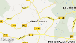 Plan de Mazet-Saint-Voy