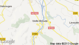 Plan de Vieille-Brioude