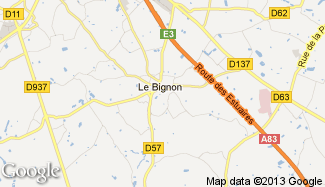 Plan de Le Bignon