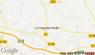 Plan de La Chapelle-Heulin