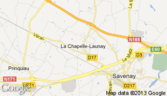 Plan de La Chapelle-Launay