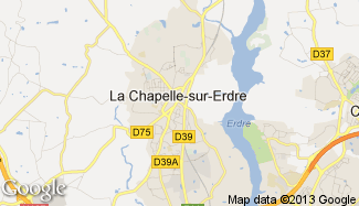 Plan de La Chapelle-sur-Erdre