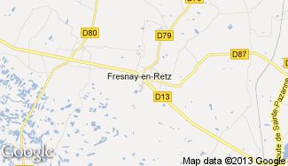 Plan de Fresnay-en-Retz