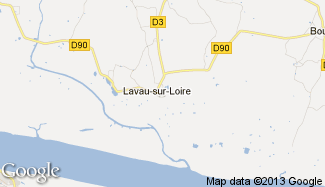 Plan de Lavau-sur-Loire