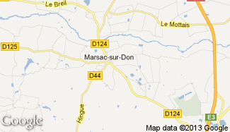 Plan de Marsac-sur-Don