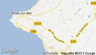 Plan de Piriac-sur-Mer