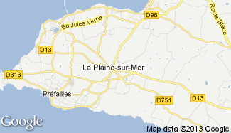 Plan de La Plaine-sur-Mer