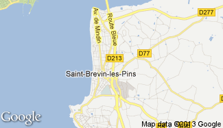 Plan de Saint-Brevin-les-Pins