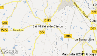 Plan de Saint-Hilaire-de-Clisson