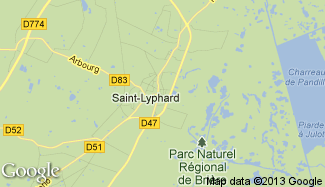 Plan de Saint-Lyphard