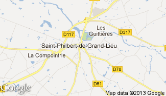 Plan de Saint-Philbert-de-Grand-Lieu