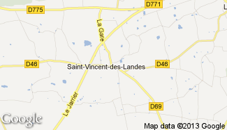 Plan de Saint-Vincent-des-Landes