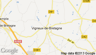 Plan de Vigneux-de-Bretagne