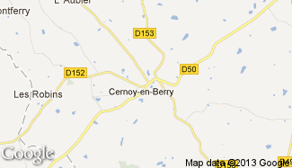 Plan de Cernoy-en-Berry