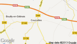 Plan de Courcelles