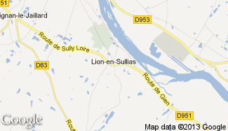 Plan de Lion-en-Sullias
