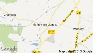 Plan de Marigny-les-Usages